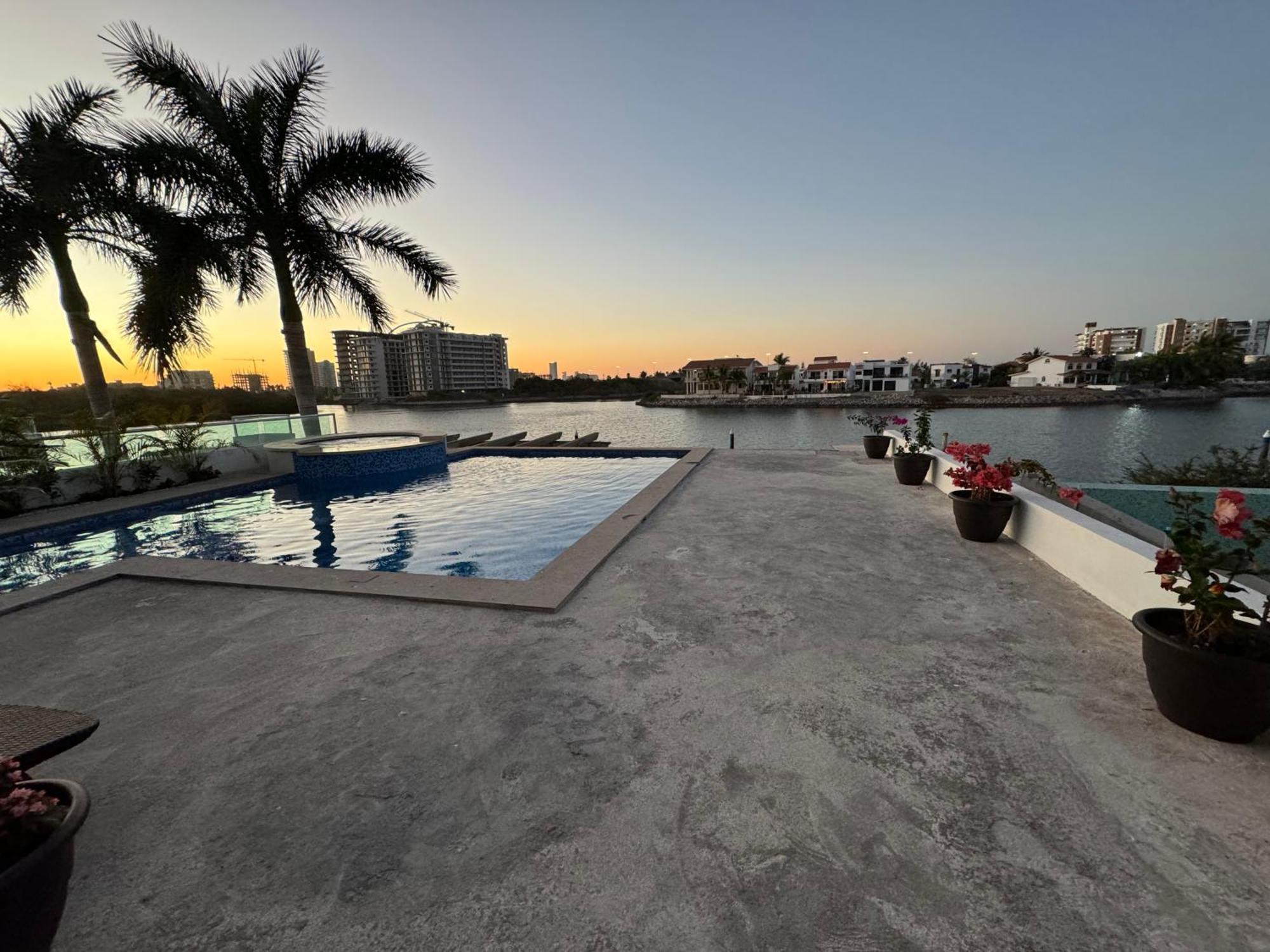 Casa Isla Marina Vista Al Mar 20 Personas Villa Mazatlán Exterior foto